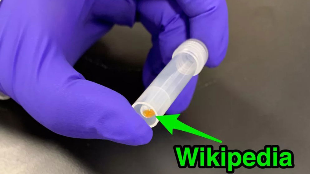 Startup Mỹ Vừa Nén Thành Công 16Gb Dữ Liệu Văn Bản Wikipedia Vào Chuỗi DNA Startup Mỹ Vừa Nén Thành Công 16Gb Dữ Liệu Văn Bản Wikipedia Vào Chuỗi DNA