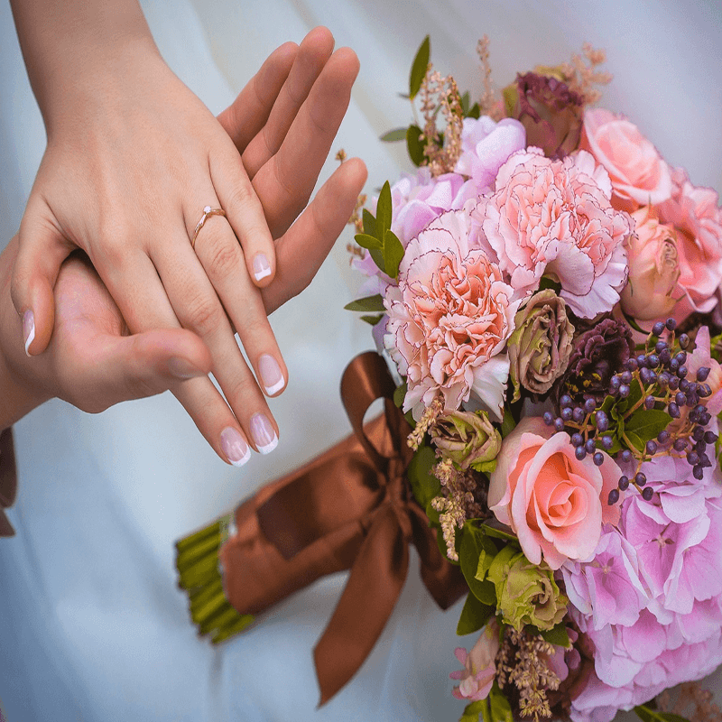 Bó hoa cát tường