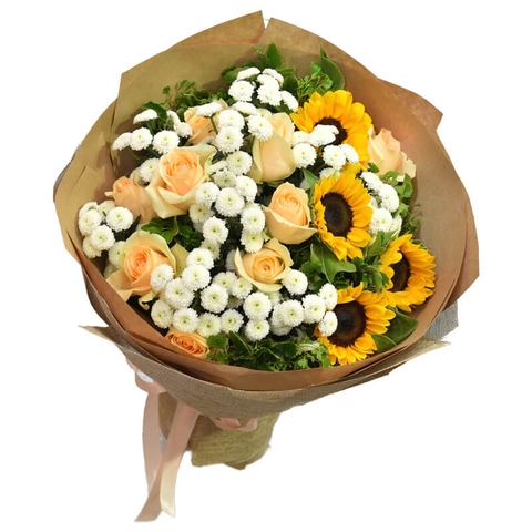 Bó hoa hướng dương