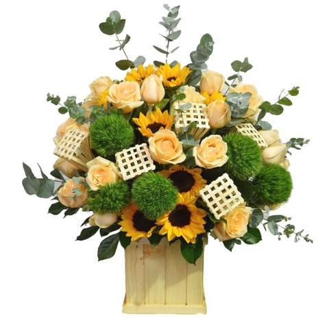 Bó hoa hướng dương