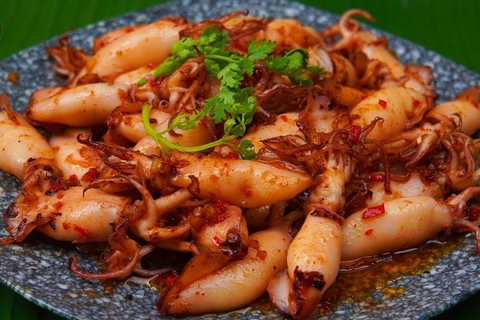 Cách Làm Mực Chiên Nước Mắm Đơn Giản mà siêu ngon