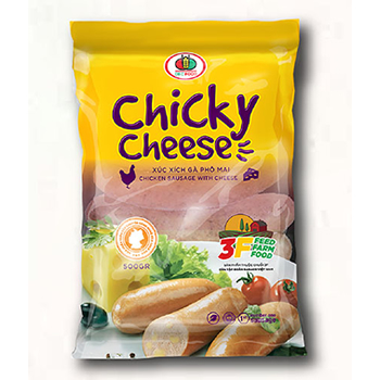 xúc xích chicky cheese 500g